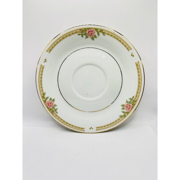 Artisan Antique Lynns USA Broken  China Roses Triple Necklace W/ Prehnite Stones - Picture 6 of 16